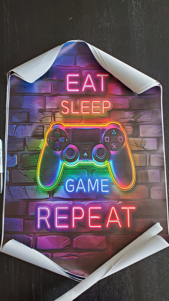 Gaming Wall Art Canvas Posters- Set of 3 - photo 3