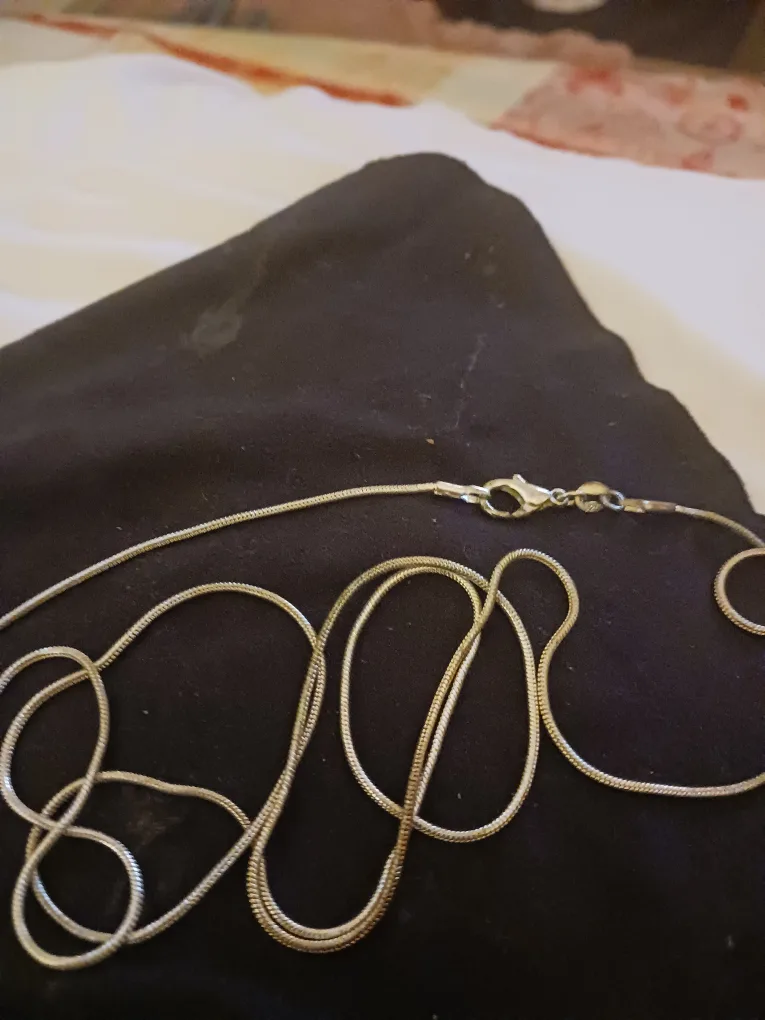 Sterling Silver Chain Necklace image indicator(2)