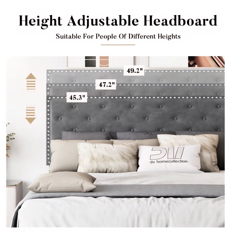 Wayfair King Size Velvet Bedframe - photo 4