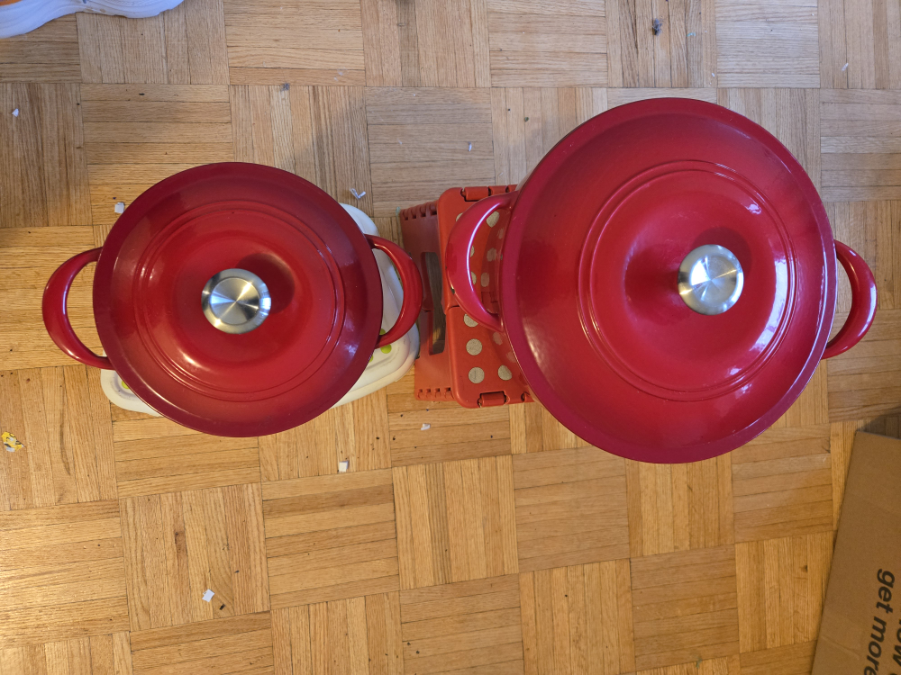 Tramontina Enameled Cast Iron Dutch Oven Set - photo 2