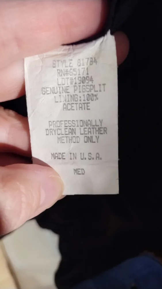 Frontier Classic Vintage Blue Suede Leather Fringe Jacket image indicator(8)