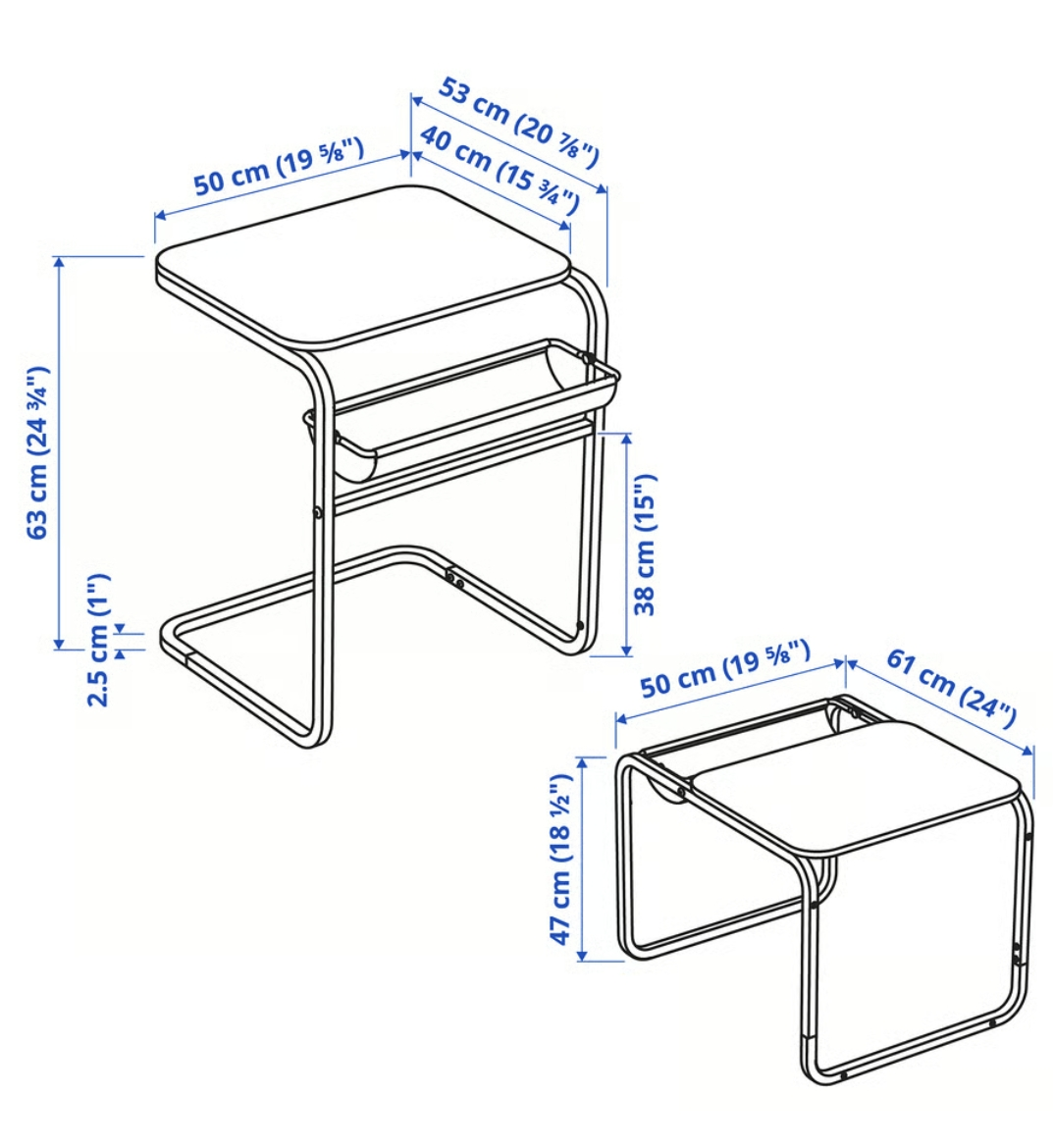 Ikea olserod side table - photo 4