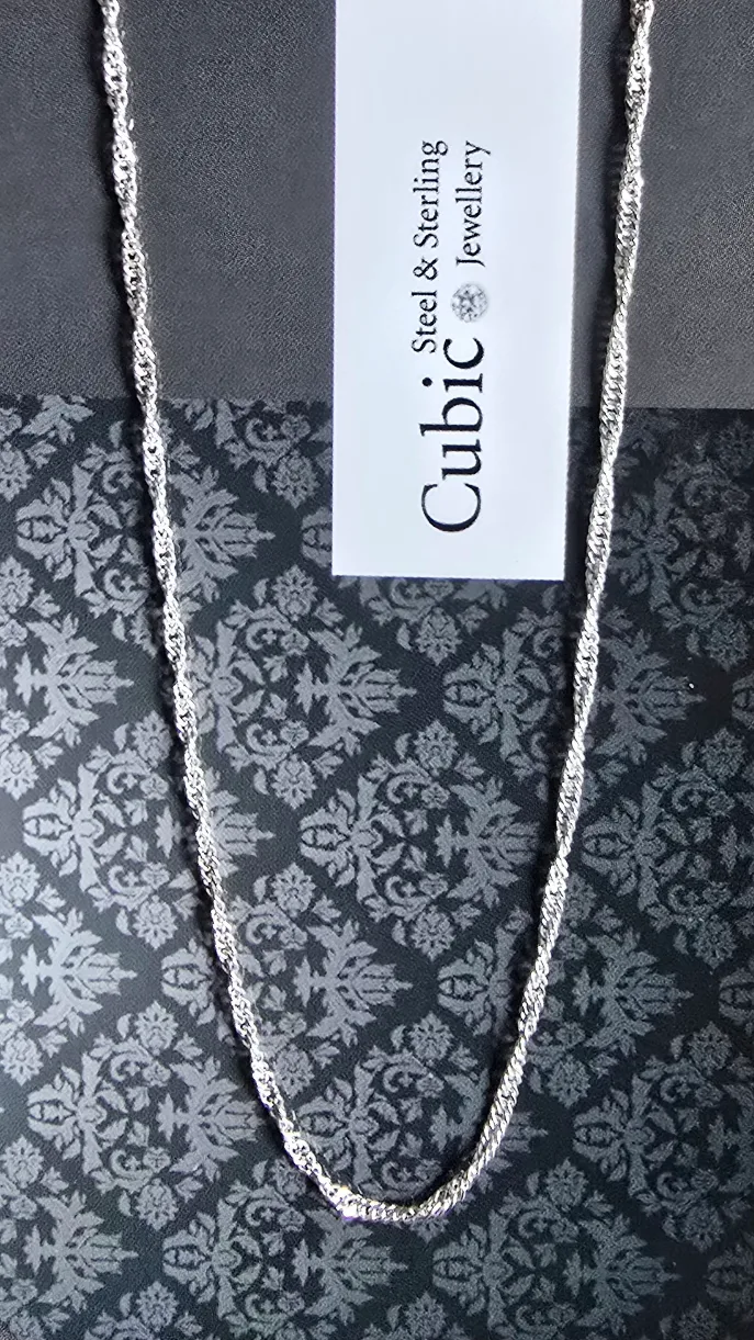 Stores closed. New with tag sterling silver chain thumbnail