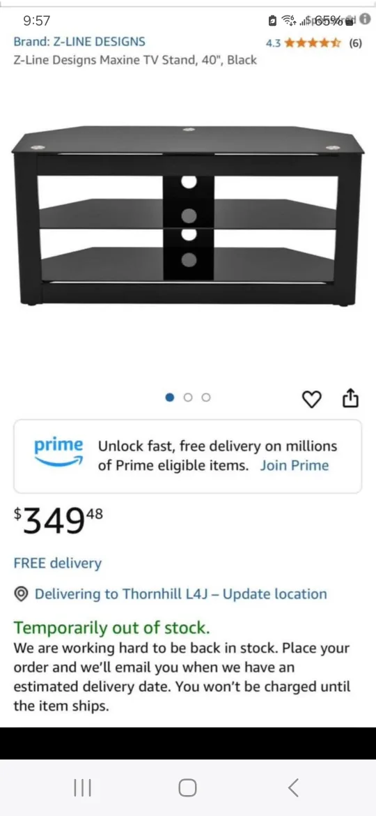 Z-Line Designs Maxine TV Stand image indicator(2)