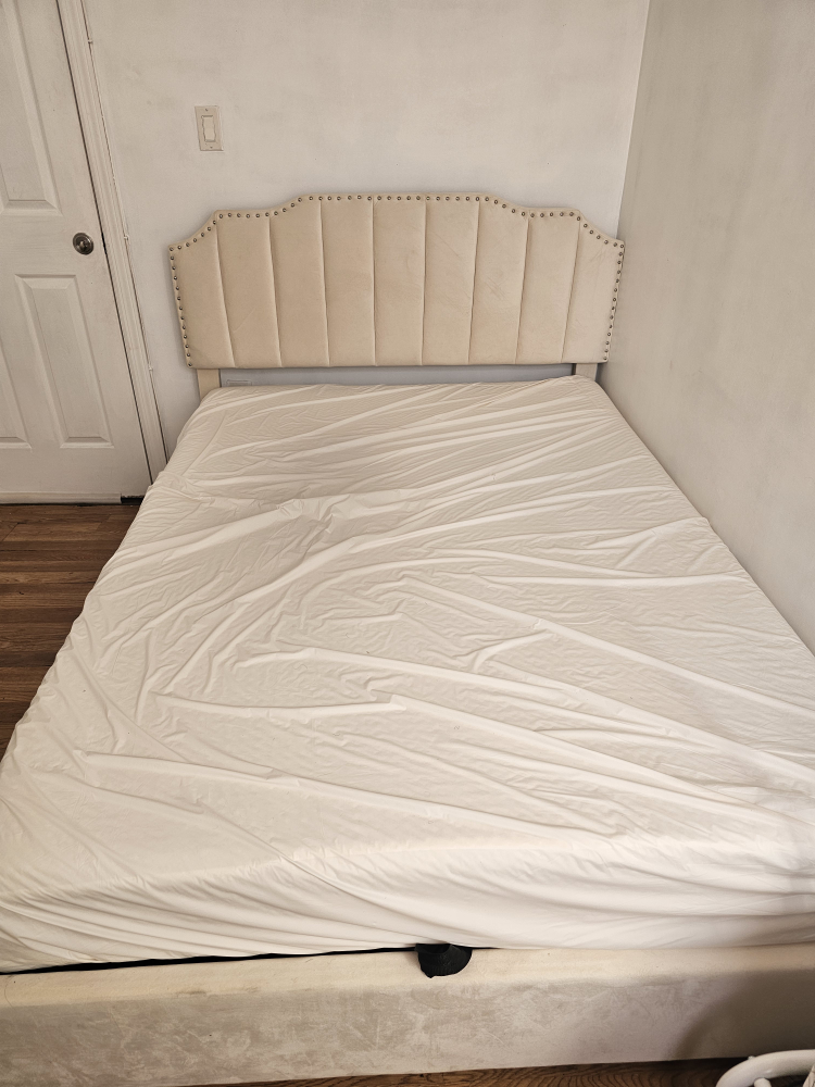 Full Size Bed Frame and Mattress - photo 5