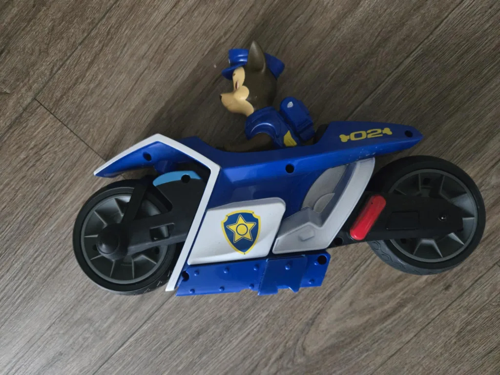 Paw Patrol Chase Motorcycle Toy #freecycle thumbnail