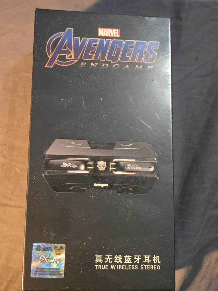 Marvel Avengers Black Panther True Wireless Stereo Earbuds image indicator(2)