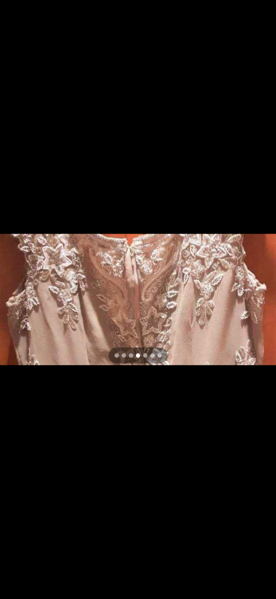 Elegant beige gown - photo 2