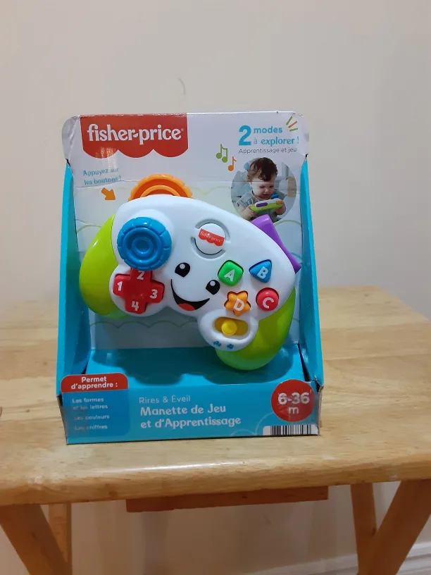 New Fisher-Price Rires & Éveil Manette de Jeu et d'Apprentissage image indicator(7)