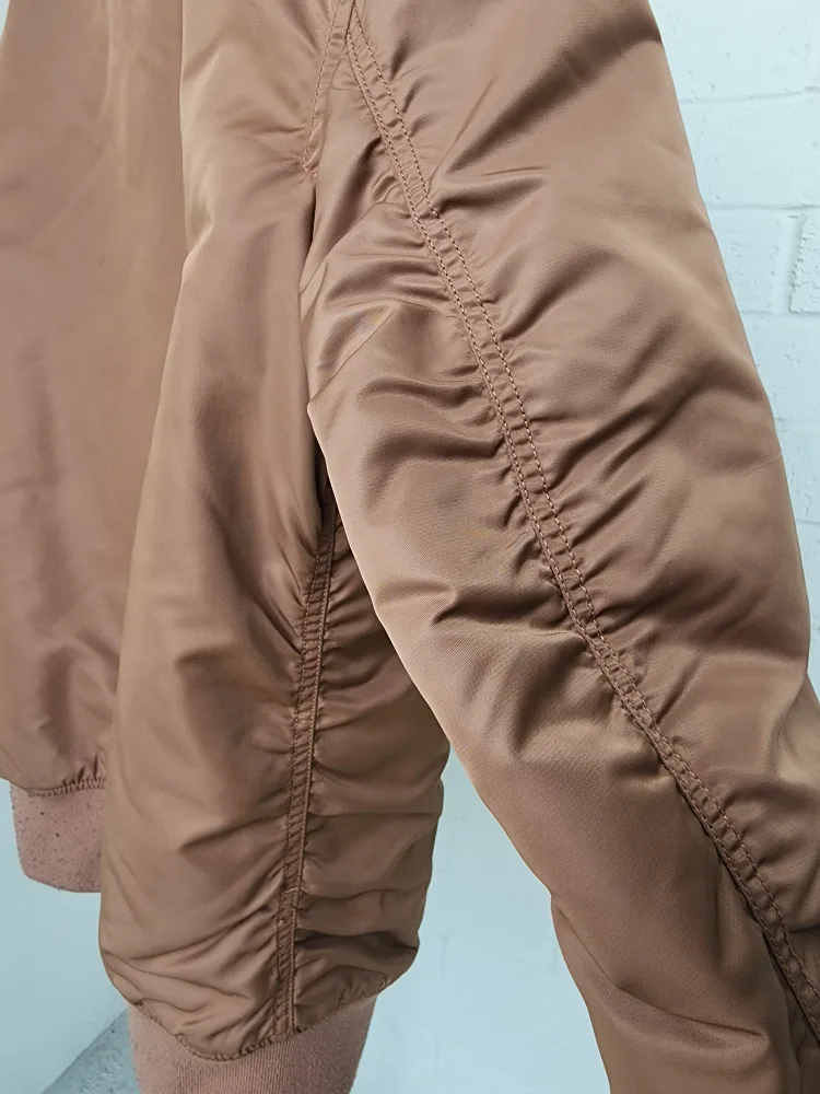 H&M Brown Bomber Jacket image indicator(4)