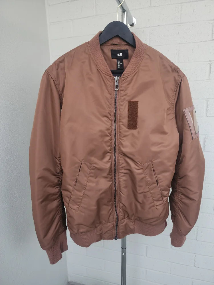 H&M Brown Bomber Jacket image indicator(7)