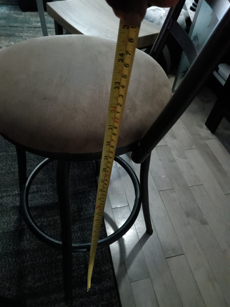 Set of Two Swivel Bar Stools - photo 3