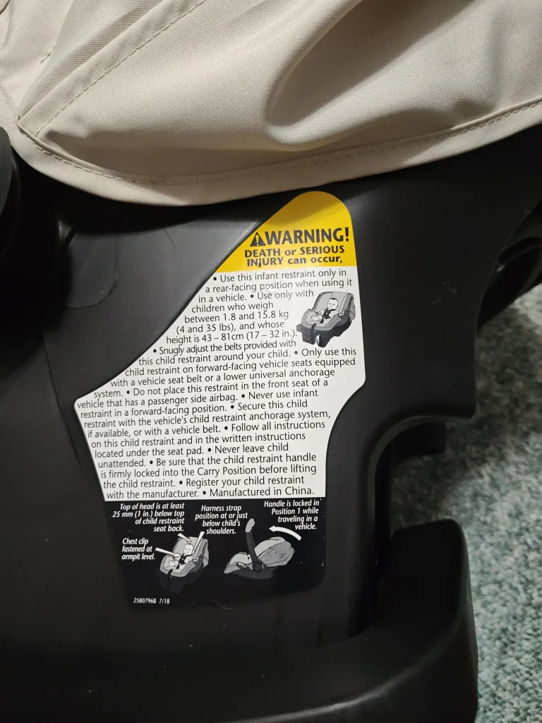 Evenflo Infant Car Seat image indicator(5)