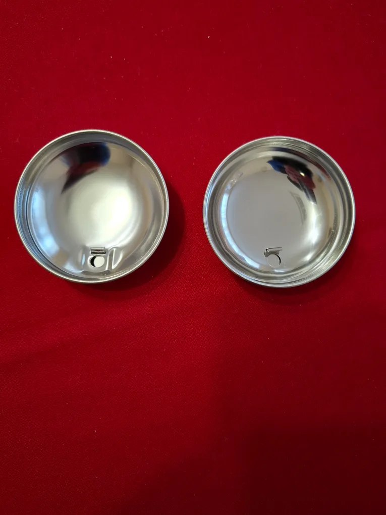 Pair of Retro Glass Sugar Dispensers $5 Each image indicator(5)