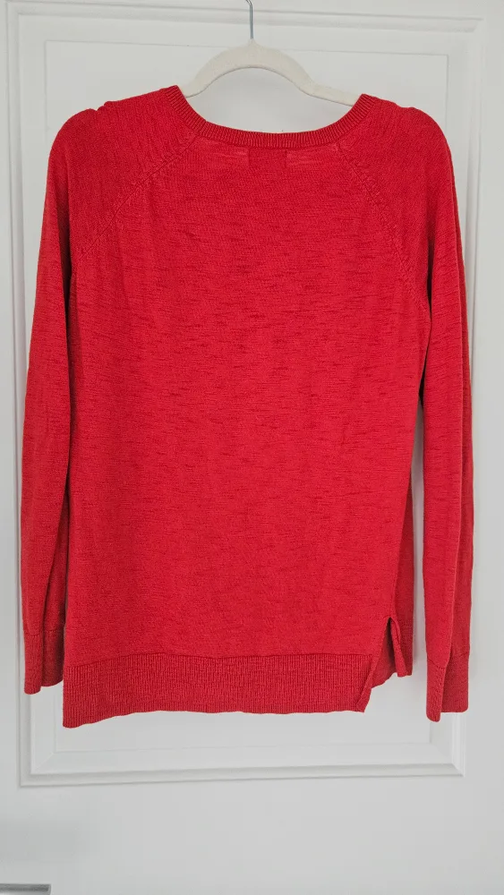 Old Navy Orange Crewneck Sweater - Small image indicator(3)