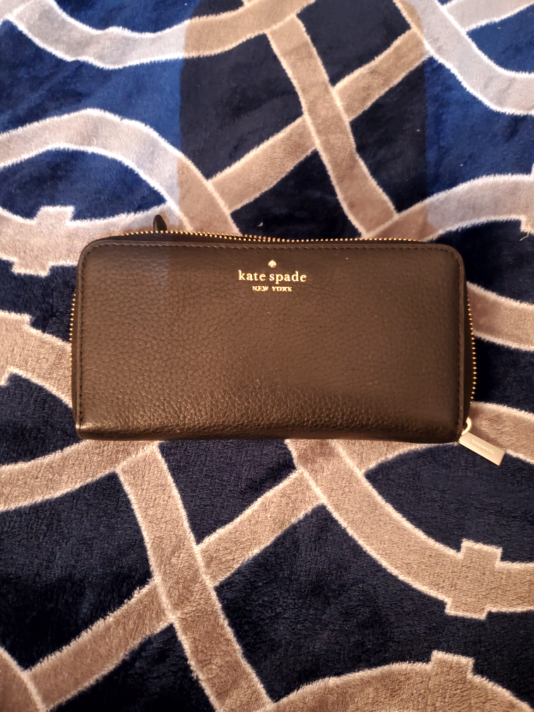 Kate Spade Black Leather Wallet