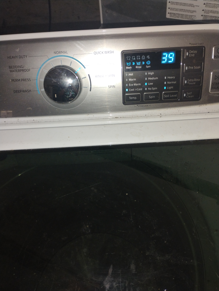 Samsung Top Load Washer - photo 4