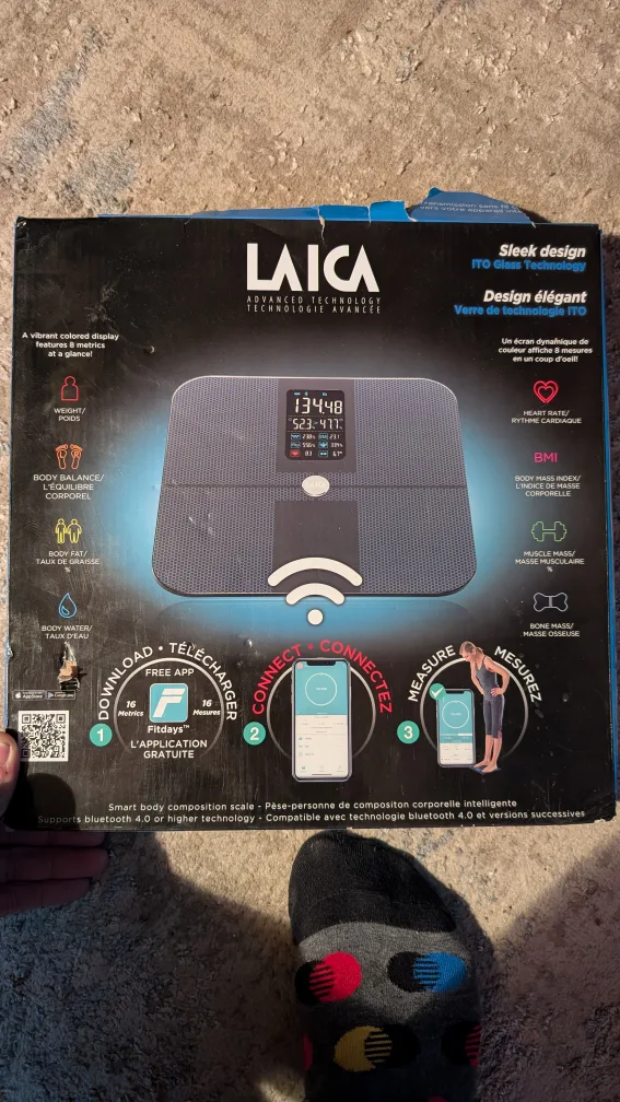 Laica PS7025 Body Composition Scale image indicator(2)