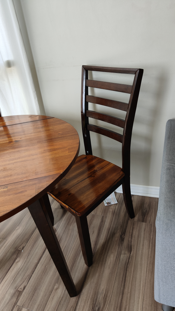 Wooden Dining Table and Chairs - photo 2