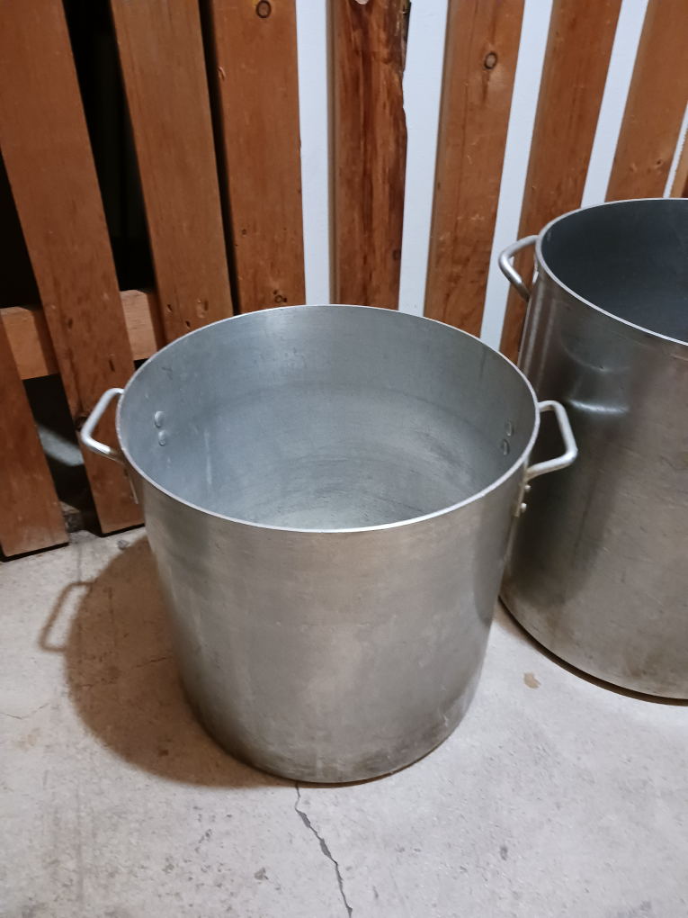 Large Stainless Steel Stock Pot set of 5 - photo 4