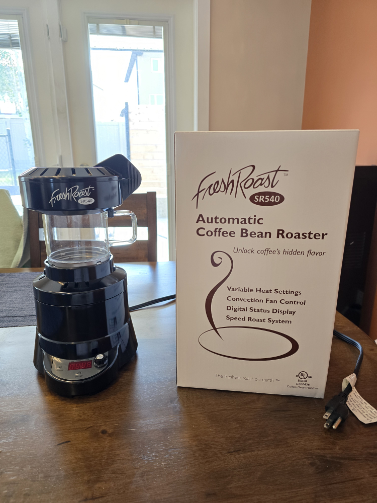 Coffee Roaster Fresh Roast SR540