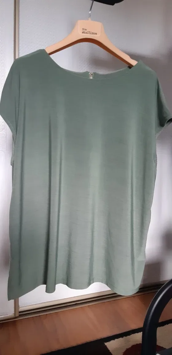 Green Anne Klein blouse thumbnail