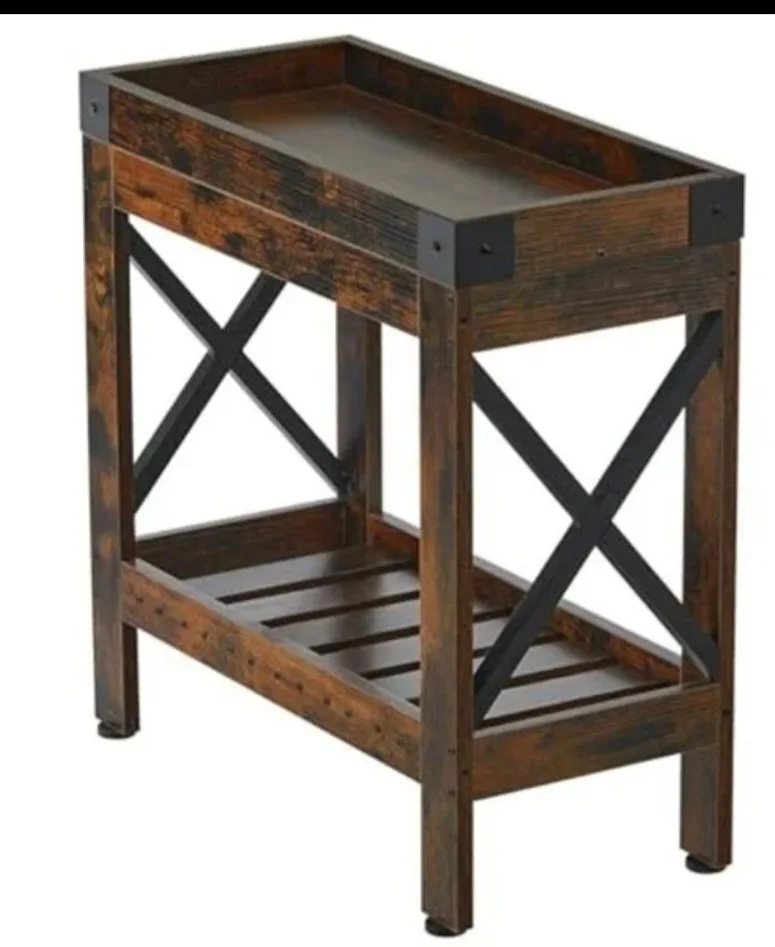 New ZEXVIDA Narrow Side Table End Table thumbnail