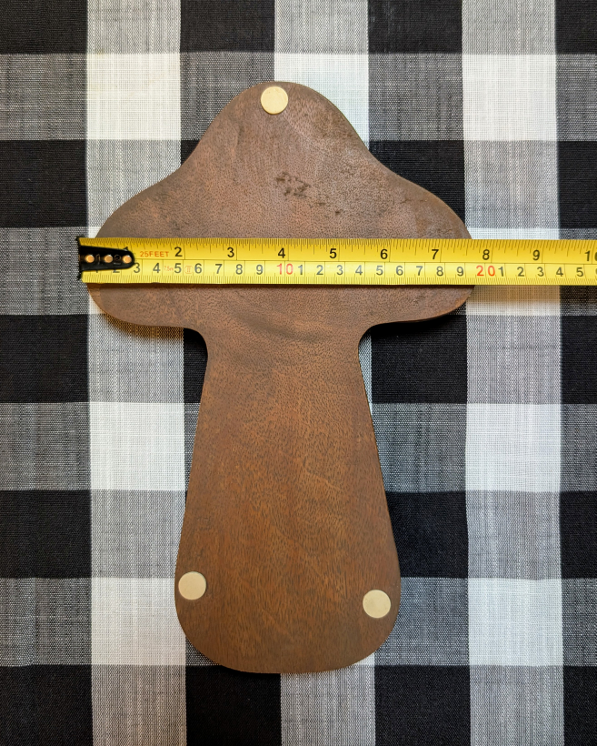 Wood Mushroom-Shaped Tray / Spoon Rest 🍄 - photo 5