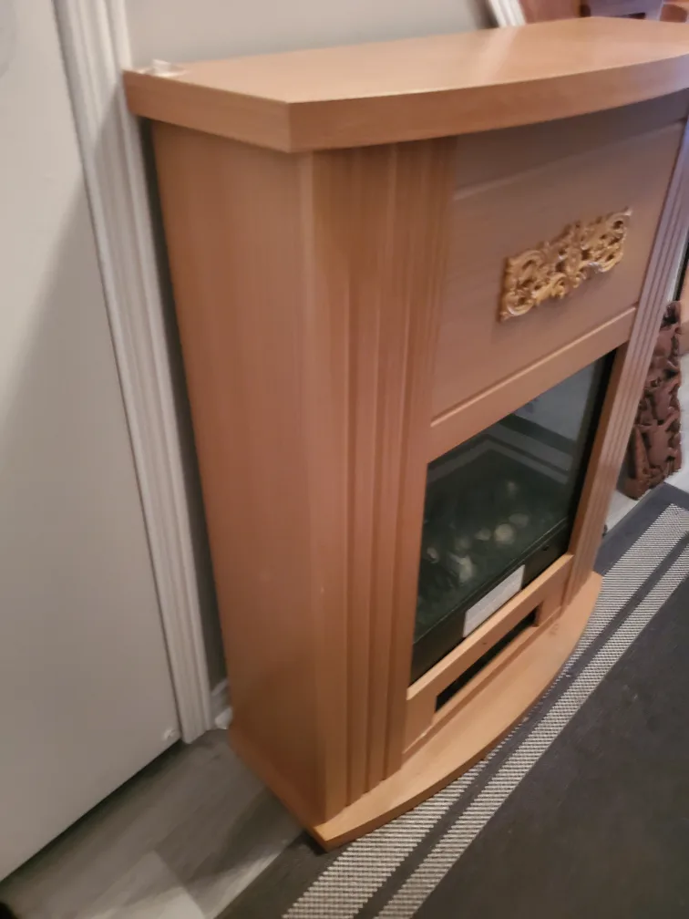 Corner Electric Fireplace image indicator(5)