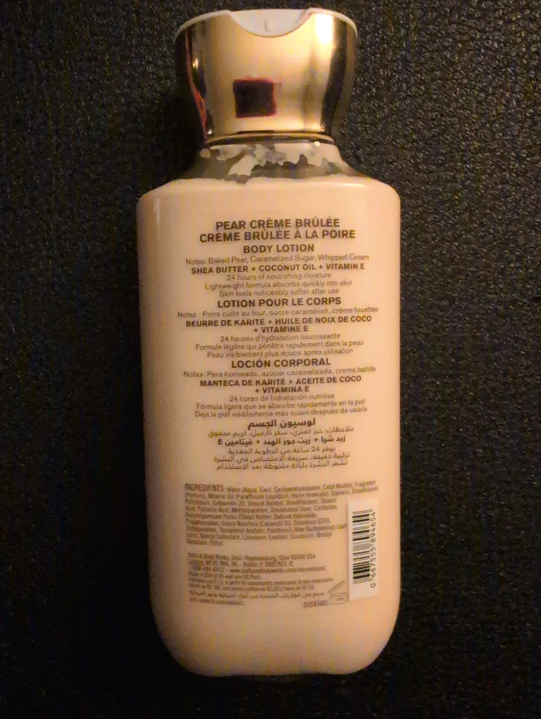 Bath & Body Works Pear Crème Brûlée Body Lotion 💚🥕 image indicator(2)