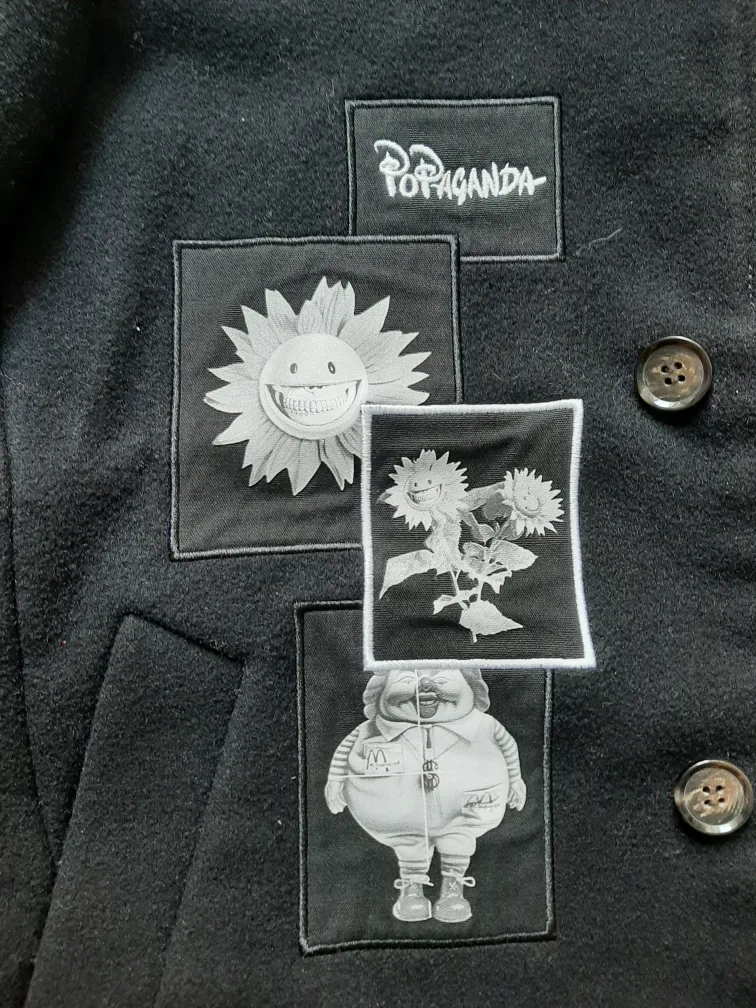 GXG Black Wool Coat - Size L image indicator(8)