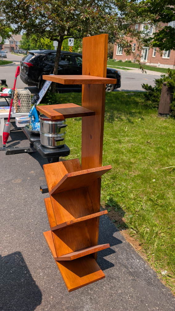 Handmade Wooden Bookshelf - photo 3