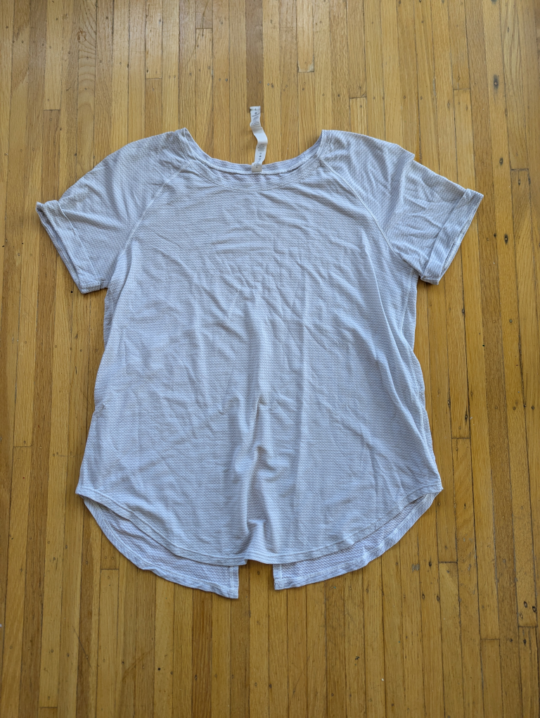 Lululemon Open Tie Back T-Shirt - Size 6