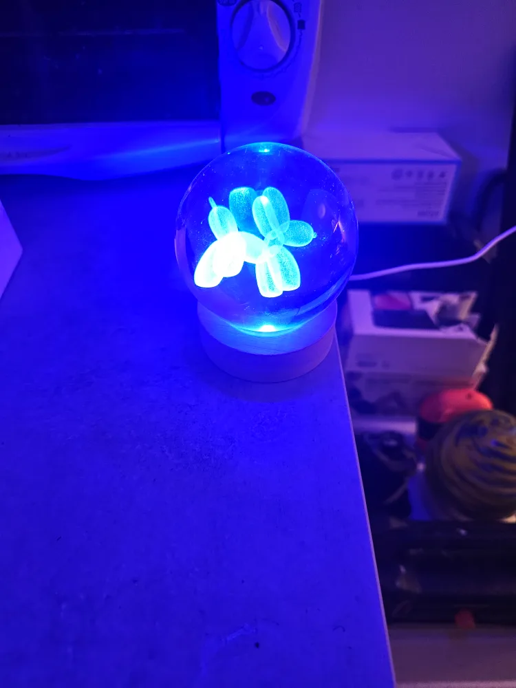 La Boite Balloon Dog Light Up Sphere image indicator(2)