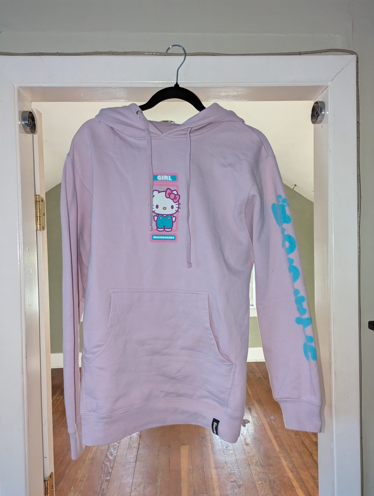 Girl x Sanrio Lavender Hello Kitty Hoodie - photo 2