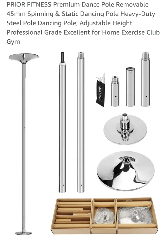 Prior Fitness Portable Dancing Pole image indicator(4)