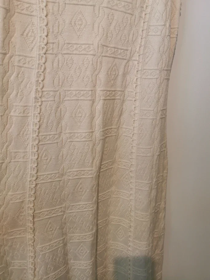 sunflower valley large cotton cream maxi dress image indicator(4)