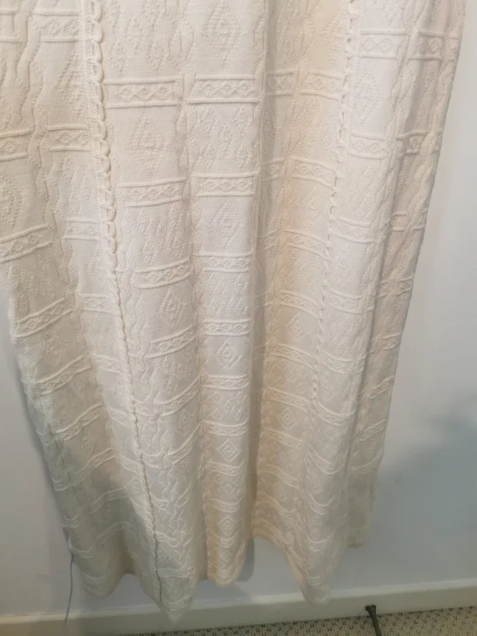 sunflower valley large cotton cream maxi dress image indicator(5)