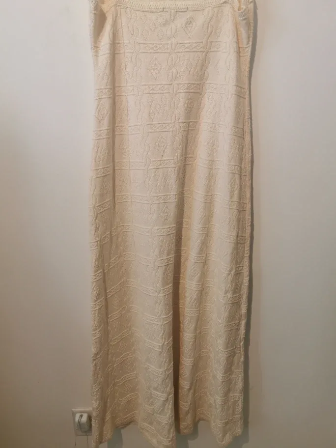 sunflower valley large cotton cream maxi dress image indicator(8)