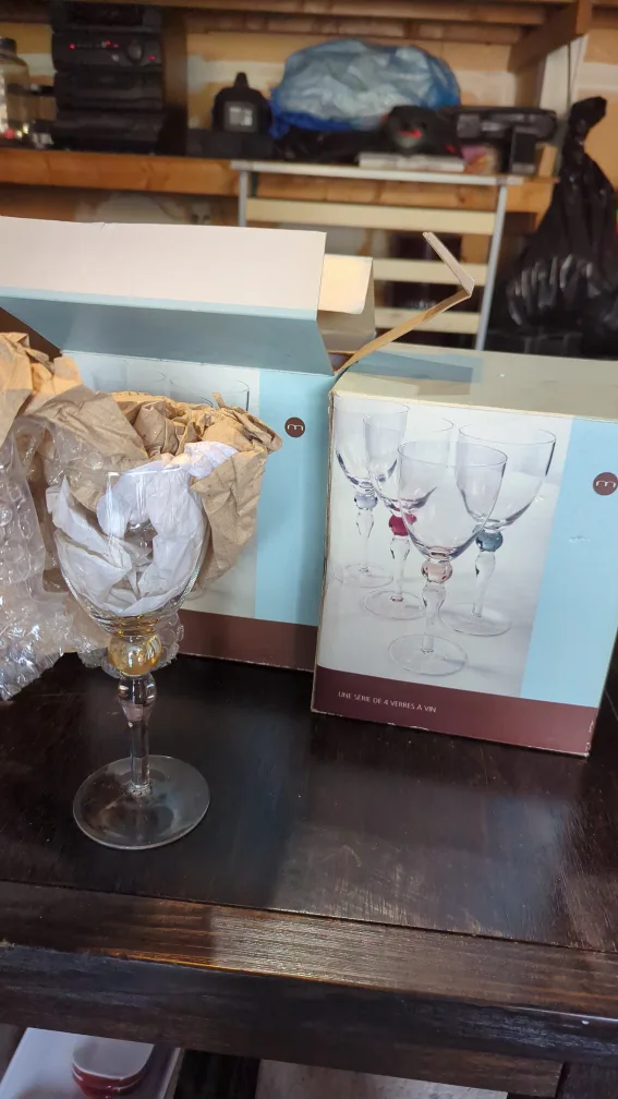 Set of Wine Glasses 4 glass image indicator(2)