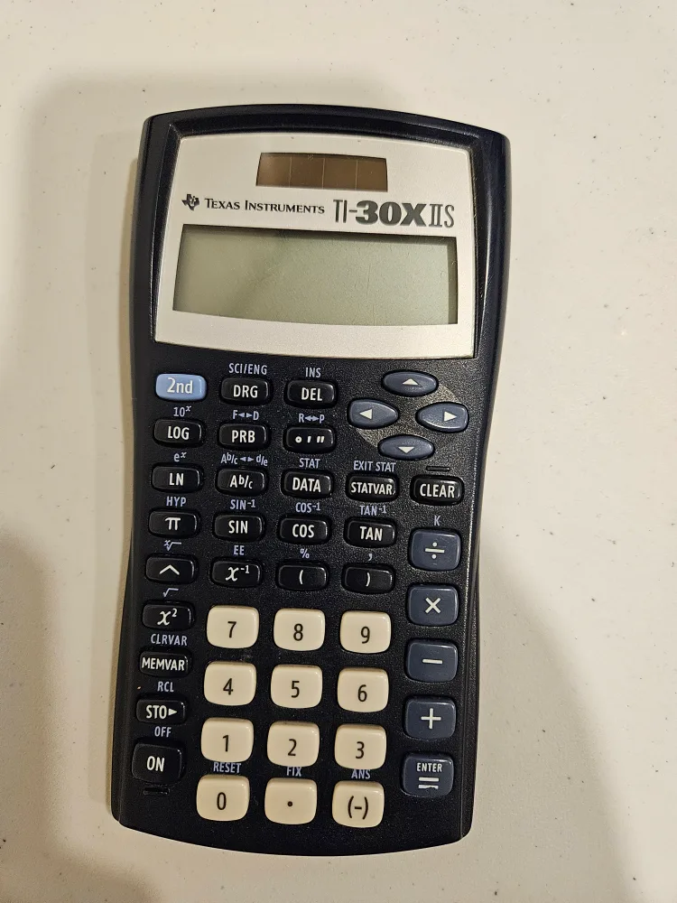 Texas Instruments TI-30XIIS Calculator #freecycle thumbnail