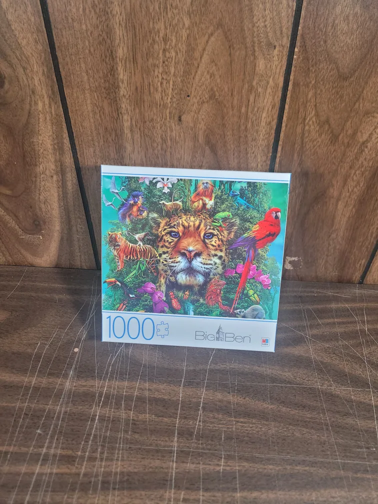 King of the Jungle Puzzle - 1000 pieces 27" X 20" thumbnail