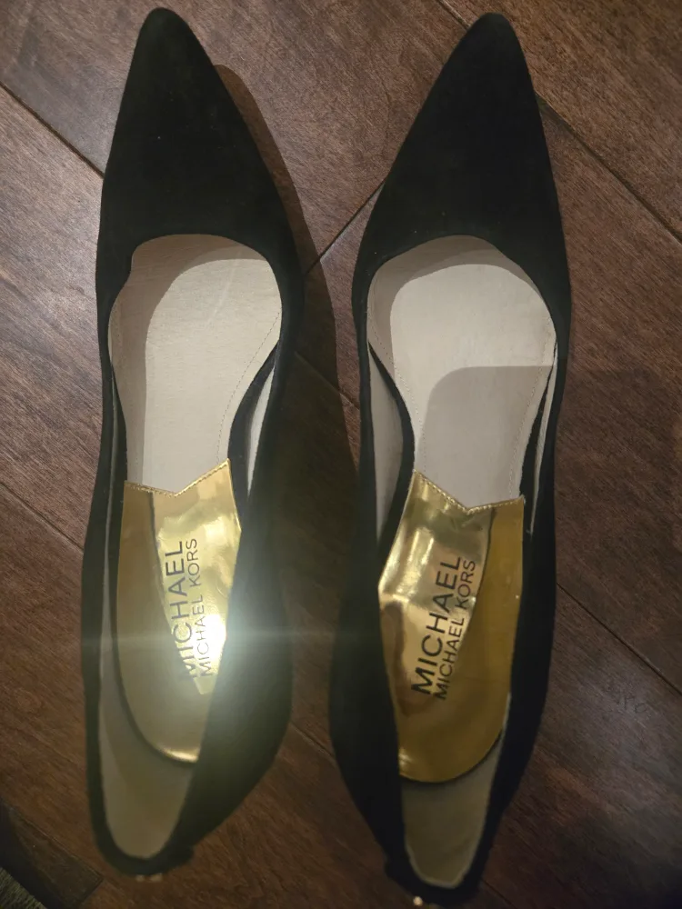 Michael Kors Black Heels - Size 6.5M thumbnail
