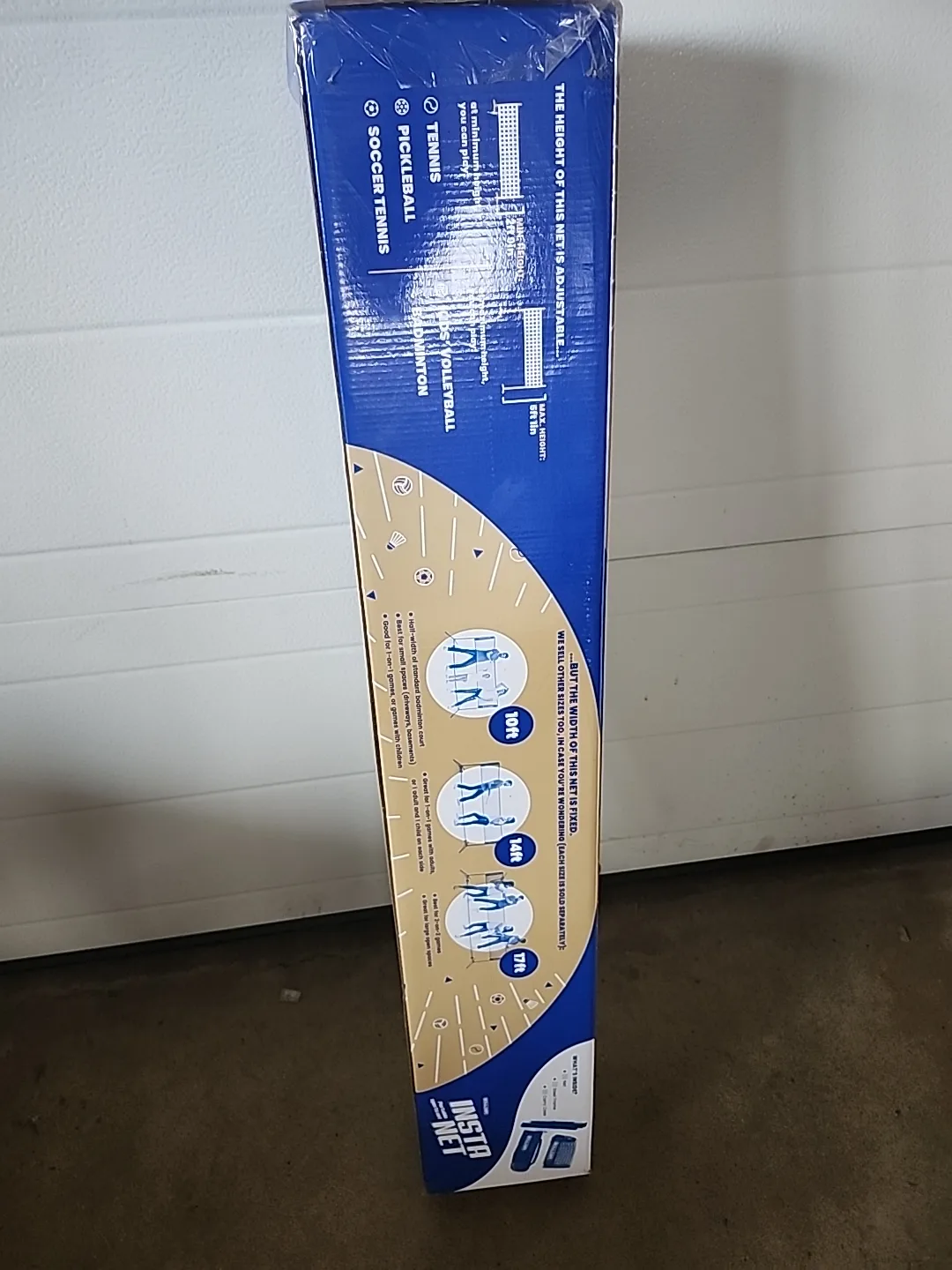 New Boulder Multi-Sport Net - Blue 17ft image indicator(3)