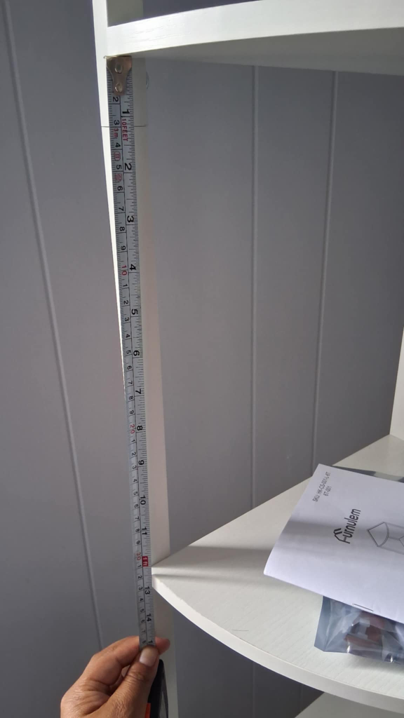 White Corner Shelf - photo 5