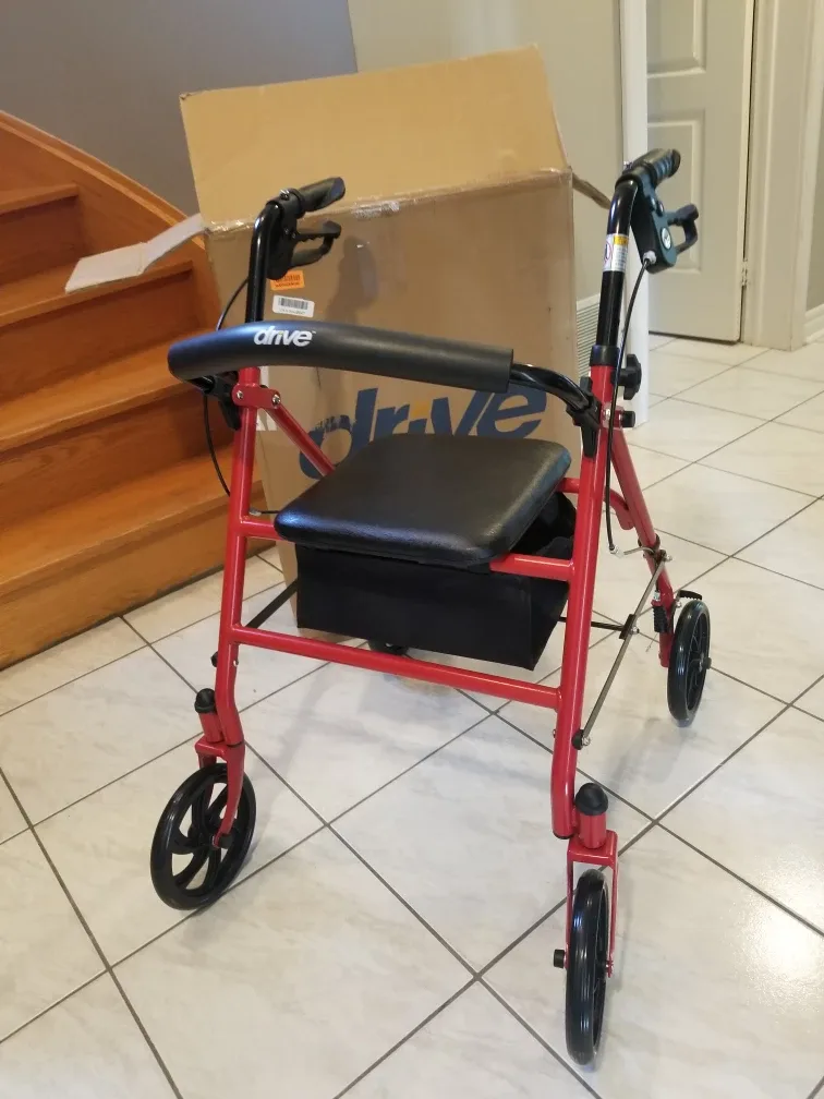 Drive Medical Four Wheel Walker Rollator image indicator(6)