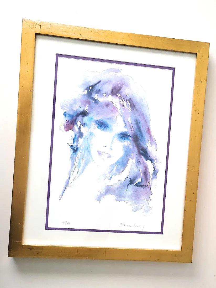 Shan Merry seriolitograph painting. 16 x 20 inches image indicator(5)