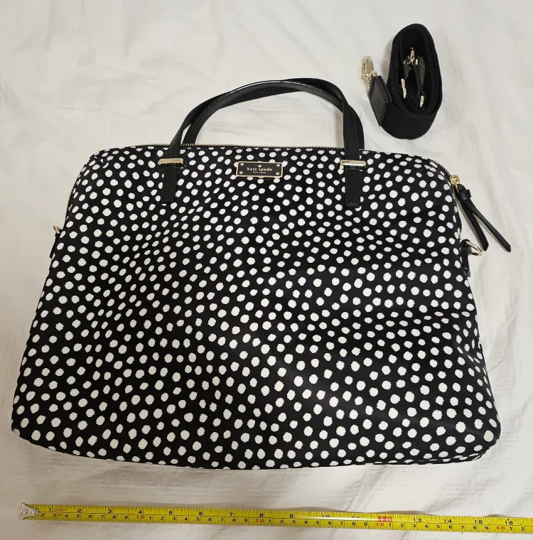 Kate Spade Polka Dot Laptop Bag image indicator(2)