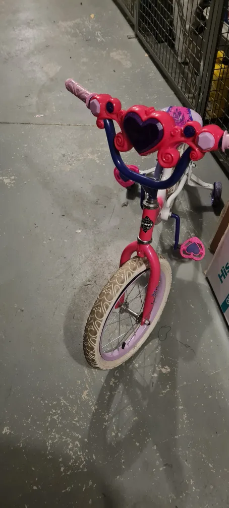 Disney Princess Kids' Bike - Pink & Purple image indicator(2)