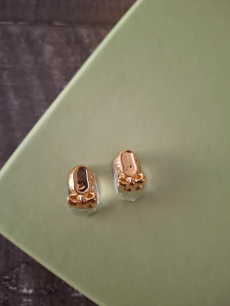 Swarovski crystal baby shoes. image indicator(3)